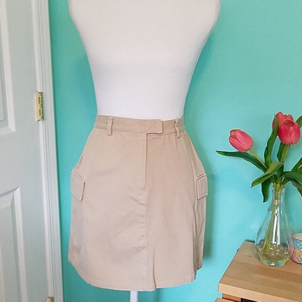 Cargo Khaki Skirt